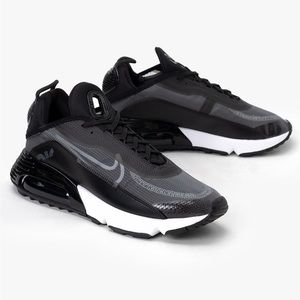 Nike Air Max 2090 Black/White Wolf Grey Men Sneakers Shoes CW7306-001 Size 9